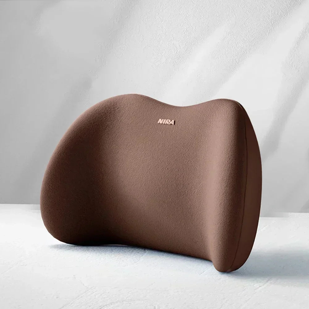 Auto-Kopfstütze & Lendenwirbelstütze aus Memory Foam