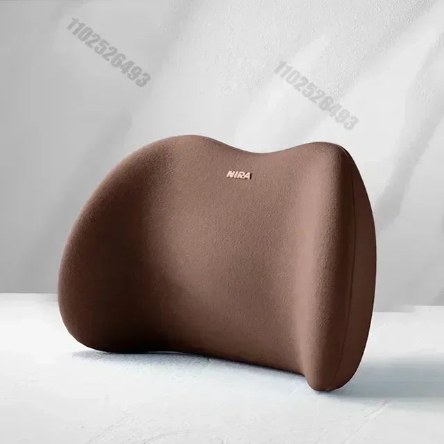 Auto-Kopfstütze & Lendenwirbelstütze aus Memory Foam